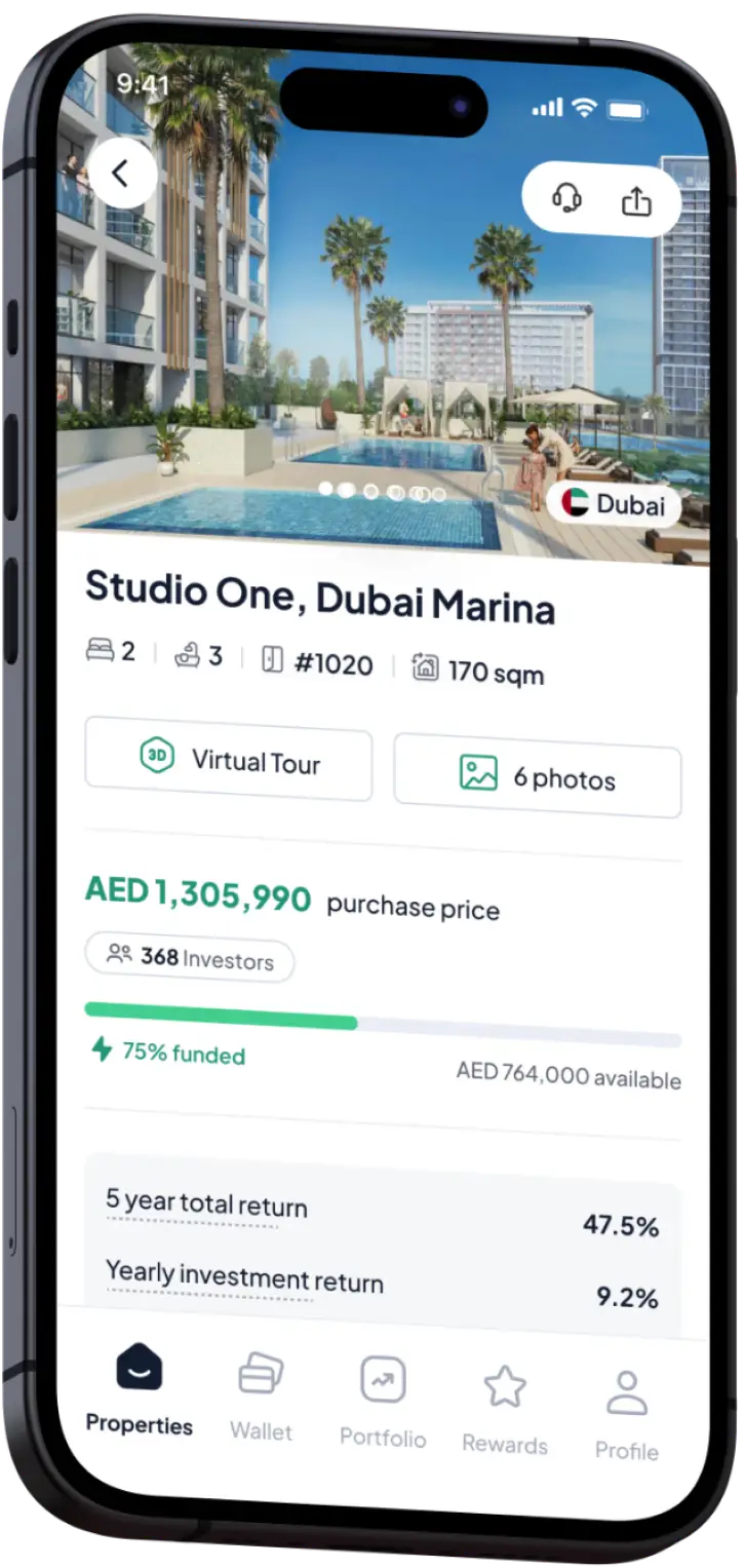 Dubai Marina skyline